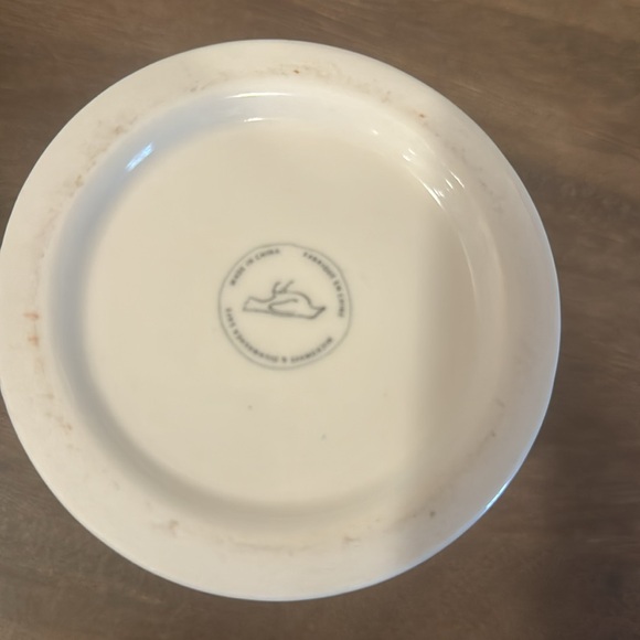 Anthropologie Classic “L” Monogram Coffee Mug White - Picture 4 of 6